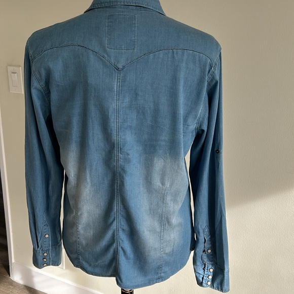 Men western shirt long sleeve - Picture 3 of 9